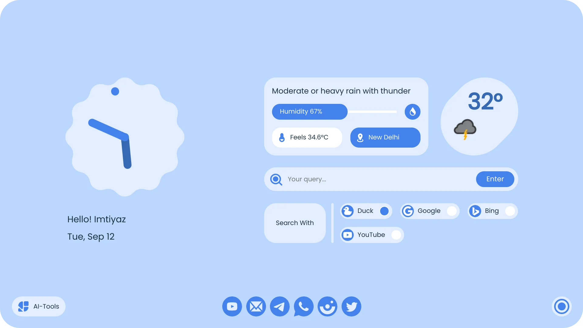 MYNT: Material You New Tab
